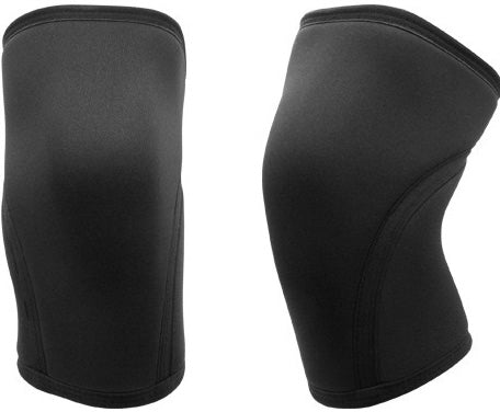 7mm Black Knee Sleeves