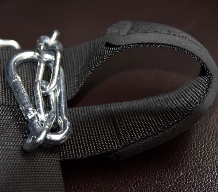 Neck Training Harness – Padded Webbing Strap