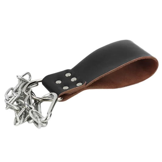 Dipping Belt Attachment – Leather & Chain