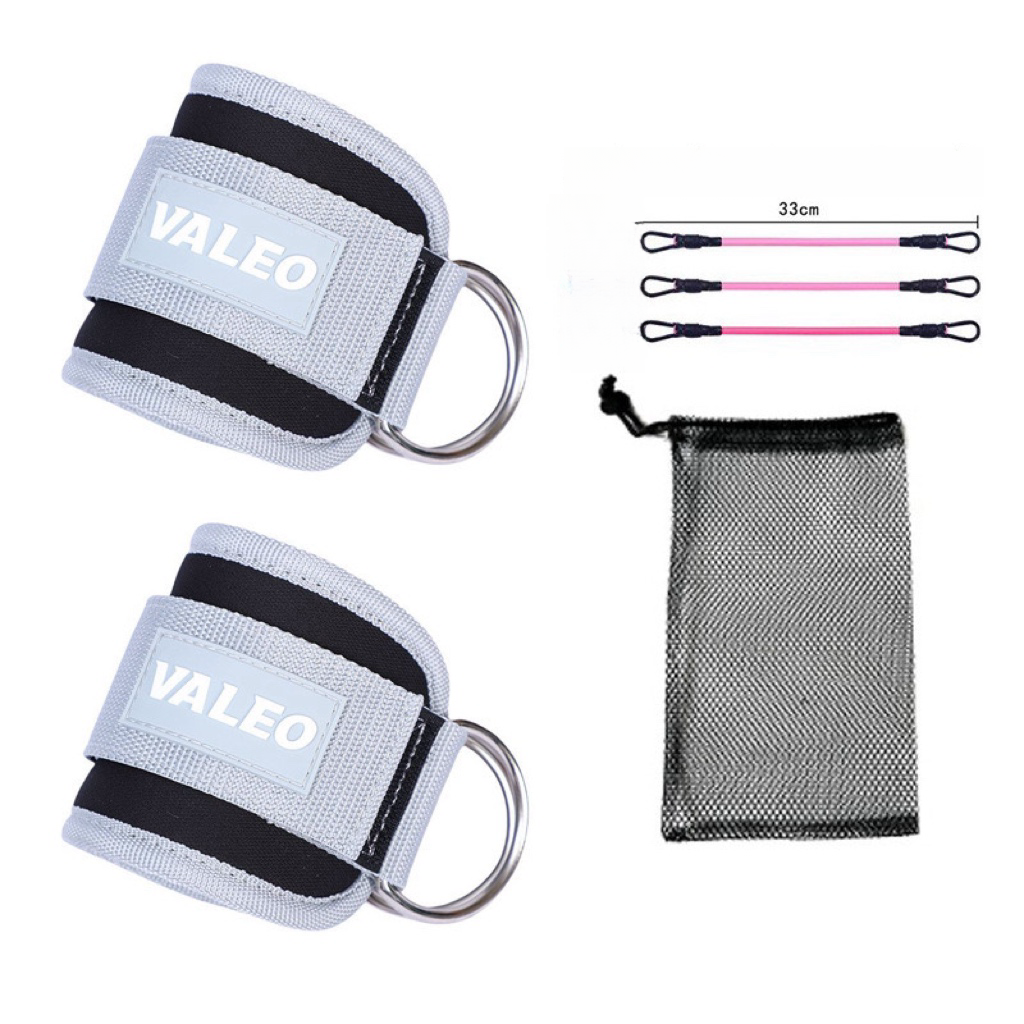 Ankle Strap Kit – with 10lb / 20lb / 30lb Bands + Carry Bag